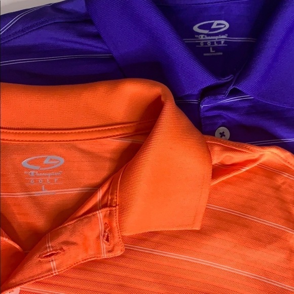 Champion C9 Striped gulf Polo Pull Over Shirt set bundle - Picture 2 of 8